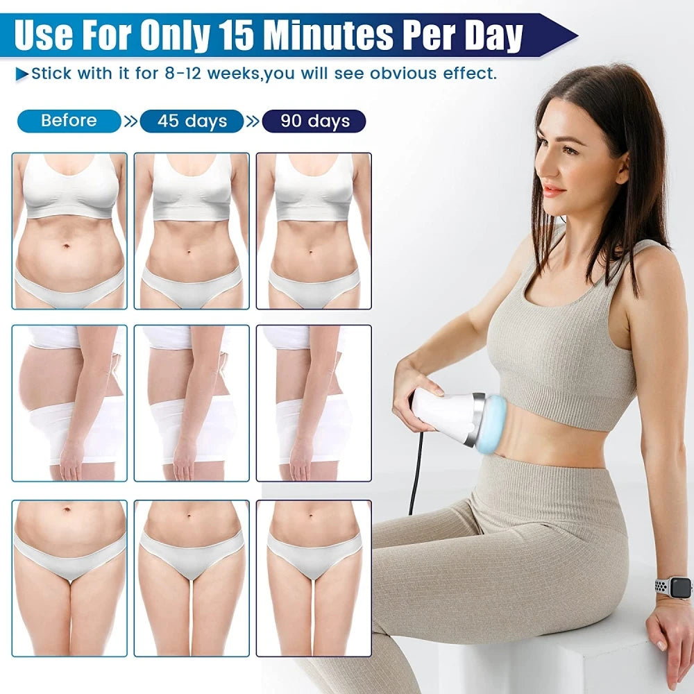 Cellulite Massager Body Sculpting Machine Electric Fat Burner Body Slimming Weight Loss Skin Lifting Beauty Care Device